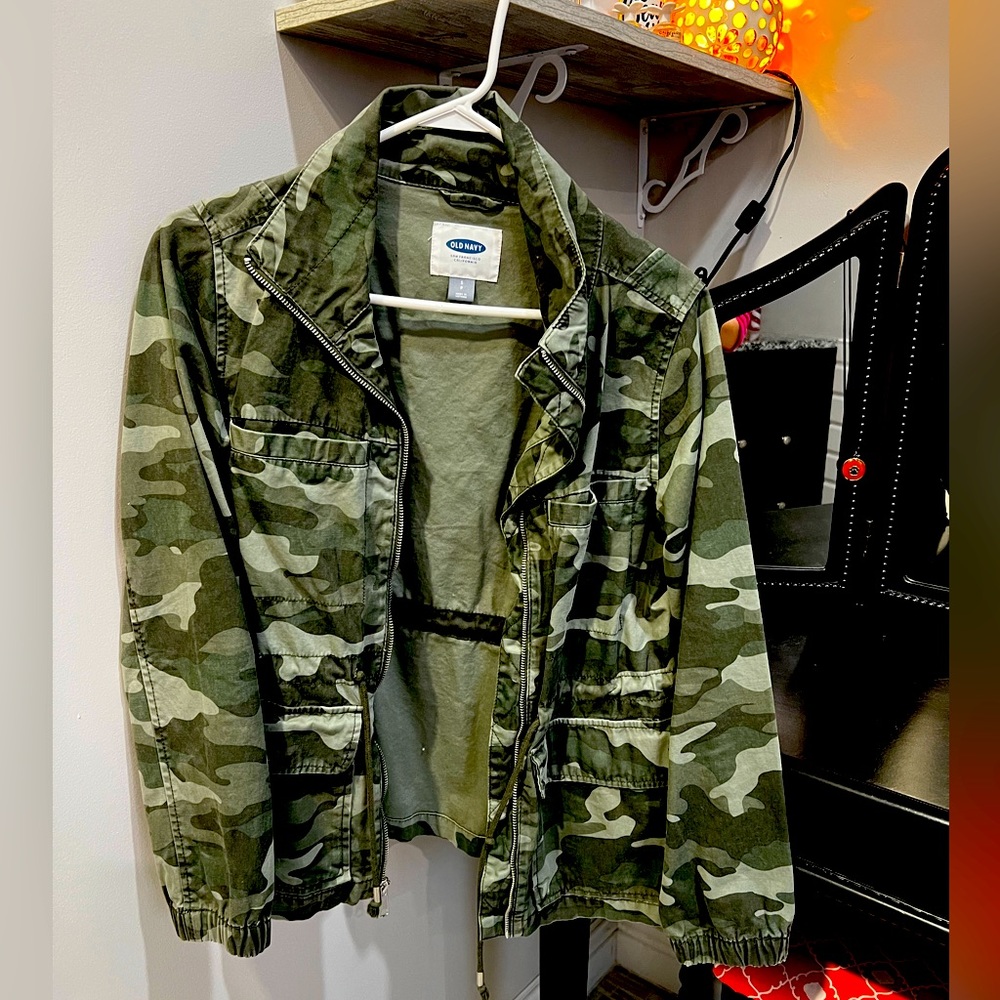 Old Navy Camo Jacket